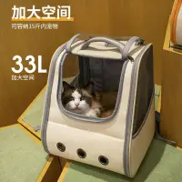 在飛比找樂天市場購物網優惠-寵物太空包 貓包 寵物手提包 太空艙 接寵物奶貓包外出便攜可