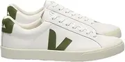 [Veja] Men's Esplar Logo Sneaker, Extra White Kiwi, 10