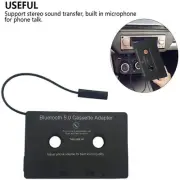 Bluetooth 5.0 Car Audio Stereo Sound Cassette Tape Adapter MP3 Hands-Free Aux US