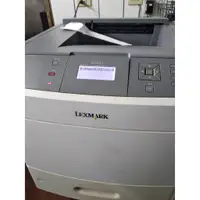 在飛比找蝦皮購物優惠-Lexmark T654dn 黑白雷射印表機 零件機 滾輪壞