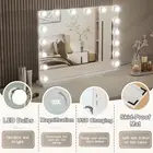 Hollywood Makeup Mirror Large Vanity Light Mirror with 17 Dimmable LED Bulbs