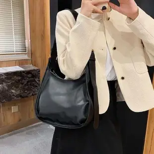 Bag womens retro armpit large-capacity simple handbag cresc