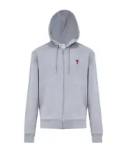 Zippered hoodie XXS,L,XXL BLUE