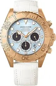 [ANGEL CLOVER] TCD45PPB-WH Timecraft Diver Men's Watch, White