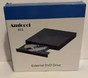 Amicool A11 Slim External DVD Drive USB 3.0 CD/DVD+/-RW