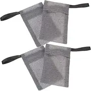 BELLIFFY Bar Soap Savers 4pcs Soap Holder Easy Soap Foaming Pouches Comfortable Skin-friendly Design Great for Travel