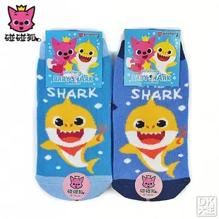 碰碰狐BABY SHARK止滑直板襪 PF-S104B 鯊魚寶寶款 嬰兒襪【DK大王】