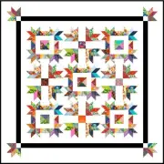 RELISH - 75" x 75" - Quilt-Addicts Pre-cut Patchwork Quilt Kit Double