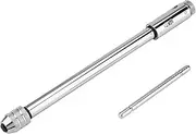 Polished Ratcheting Wrench Set- Adjustable T-Bar Handle Ratchet Tap Wrench M3-M8 & M5-M12 for Tap & Die Set (02)