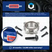 Wheel Bearing Kit fits AUDI A4 B9 Front 1.4 2.0 2.0D 3.0D 2015 on B&B 8W0407625G
