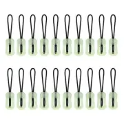 20PCS Lighting Zipper Pulls Zipper Pull Tags Anti Lost Cord Extension Fixer f...