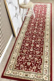 Michelan Angelo Red Runner Rug