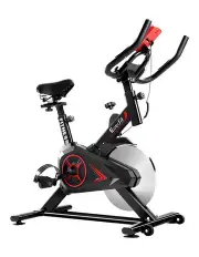 [Everfit] Flywheel Cycling Adjustable Spin Exercise Bike in Black
