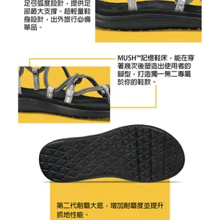 【TEVA】女 Voya Infinity Metallic 羅馬織帶涼鞋/雨鞋/水鞋-銀灰 (原廠現貨)