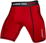 [Meister] Compression Rush Fight Shorts w/Cup Pocket