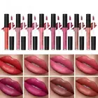 Lip Gloss Set Velvet Non Fading Silky Lip Gloss Lipstick 4*2.5ml
