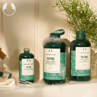 【THE BODY SHOP 美體小舖】茶樹淨膚深層潔面膠-400ML (2023升級版)