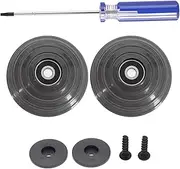 1 Set Vacuum Cleaner Wheel Kit Compatible with Dyson V10/ V11/ V15 Series Ball Wheel Replacement with Fixings Screws Screwdriver Adapt to 100W high Torque