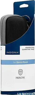 Insignia Black Protective Carrying Case For Sonos Roam Speaker