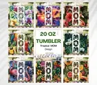20 Oz Tumbler Tropical Mom Design - Made to Order - 18 Design Options!