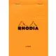 法國RHODIA 上掀式騎馬釘橫線筆記本/ 85X120MM/ Orange/ Lined