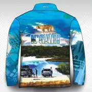 Complete K'Gari - Blue Fishing Shirt