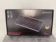 Perixx PERIBOARD-505H Wired Mini Keyboard with Built-in Trackball (NEW)