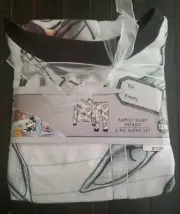 Disney 100 Character Mash-up Family Sleep Pajama 2pc Set Infant Size 18 Months