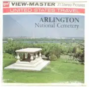 ARLINGTON NATIONAL CEMETERY VIRGINIA 3d View-Master 3 Reel Packet NEW SEALED