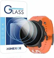 [MIHENCE] Compatible for Suunto Race S Screen Protector, 9H Anti-Scratch Tempered Glass Protective Film for Race S Smartwatch (3PCS), transparent