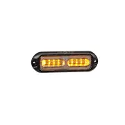 Narva 12 / 24V High Powered LED Self Contained Warning Light - Amber