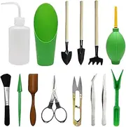 Plant Tools Set - Indoor Outdoor Garden Planting Tools,Humanized Design Transplanting Tools for Bonsai Maintenance, Soil Loosening, Plant Pruning, Flower Care