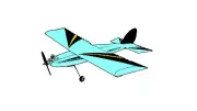 Mini Bird High Wing 30" WS R/C Airplane Laser Cut Balsa Ply Short Kit W/ Plans
