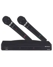 Emerson Professional Dual Microphone Kit with Wireless Transmitter