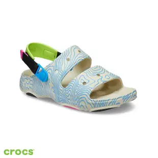 【Crocs】中性鞋 經典地形圖特林涼鞋(208254-2Y3)