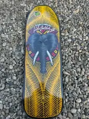 Powell Peralta Mike Vallely Elephant Signed Autographed Skateboard Deck 2018