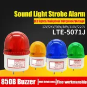 LED5071Flashing Warning Lamp Alarm Fireman Car Industrial Emergency Strobe Light