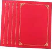 STOBOK Diploma Covers Creative Certificate Holders Document Paper Protectors Honor Certificate Covers
