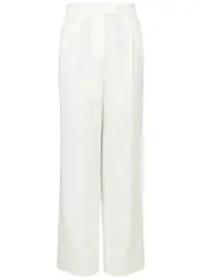 Jonathan Simkhai Novia Straight-leg Trousers - Ivory - 10 (UK14 / L) 10 (UK14 / L)