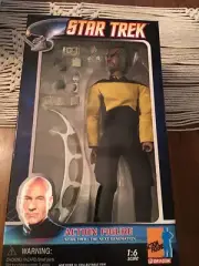 Dragon Models Star Trek The Next Generation Worf 1:6 Scale Action Figure NEW