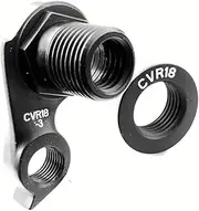 [LUMIXE] 1Pc Bicycle Rear Derailleur Hanger, for Cervelo, Cvr18-3 Drh-Wmn112 Disc Road Frame C3 C5 R3 R5 Disc M12X1.75Mm Thru-Axle Dropout Derailleur Hanger(Black WGH960P1)