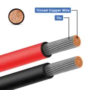 SAE Battery Connector Durable 10AWG SAE to O Ring Terminal Quick ❀❀