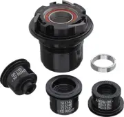Spank Alloy XD Freehub Body 2 Bearings 3 Endcaps 12mm Axles Oozy Spike Hubs