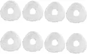 8 Pcs Mop Cloths Replacement Spare Parts Compatible for Narwal J1 J2 Robot Vacuum Cleaner Home Cleaning Accessories