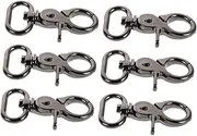 Swivel Clasps DIY Bag Trigger Snaps DIY Making Clasp Trigger Snap Hooks Clips Gold Swivel Clasp Keyring Bag Connection Hooks Trigger Clips Golden Zinc Alloy