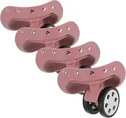DINHEAROM 2 Pairs Luggage Wheels Replacement Parts Plastic Luggage Replacement Wheels Bag Spare Parts Spinner Casters for Luggage Suitcase Repair