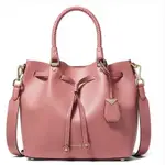 MK BLAKELY LEATHER BUCKET BAG