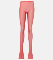 [Blumarine] Blumarine Semi-sheer leggings AU 4 pink