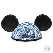 Walt Disney World Parks Mickey Mouse Ear Hat Magic Kingdom 45th Anniversary Ears