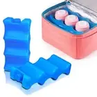 Travel Fresh Food Storage Cooler Pack Gel Freezer Ice Blocks Water injection